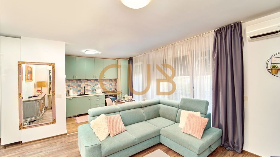 IRIS Armoniei - 2cam mobilat+utilat|2balcoane,centrala| Aradului - Poză 3