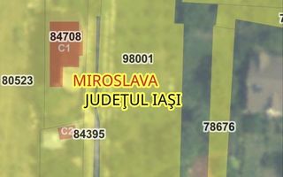 Teren intravilan de vanzare – Valea Adanca, com. Miroslava, jud. Iasi - Poză 2