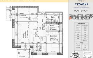 APARTAMENT 3 CAMERE, Tractoru, Brasov - Poză 2