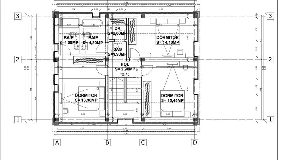 Casa individuala, teren 470 mp - in Talmaciu, Sibiu - Schiță 8
