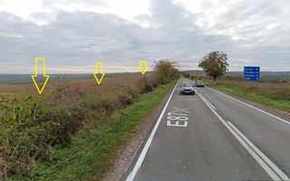 TEREN EXTRAVILAN LA INTRARE IN TULCEA ! 50 euro/mp - Poză 2