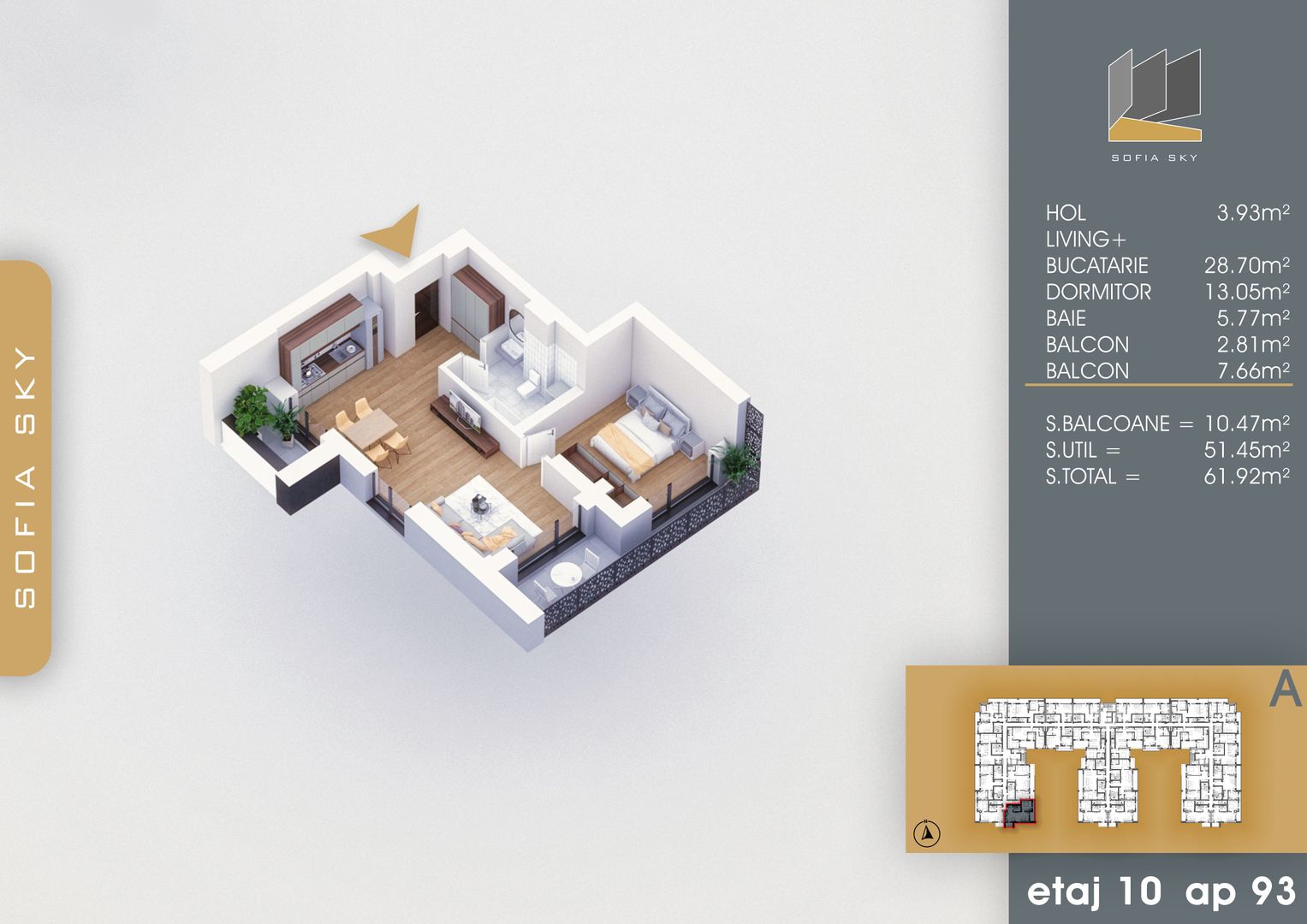 2 camere acte gata Titan Pallady  7 min Metrou Nicolae Teclu - Schiță 5