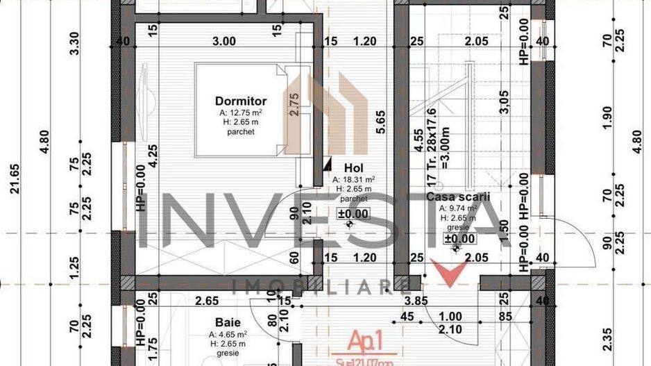 Apartament in vila in curs de contructie! Predare decembrie 2026! - Schiță 2