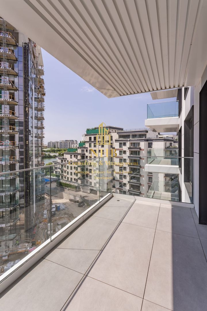 Apartament 2 camere  Nou cu Vedere la Lac – One Lake Club, Etaj 6 | Terasă 10 mp - Poză 20