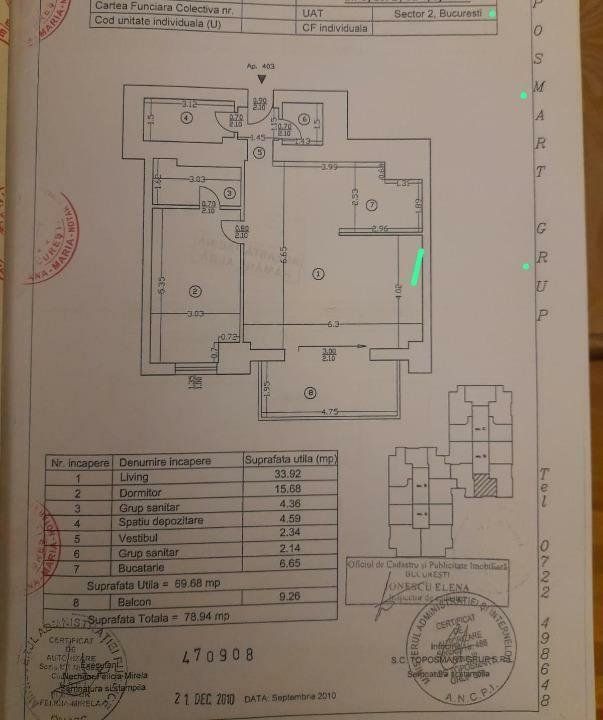 Apartament modern 2 camere I 2 bai I Barbu Vacarescu - Poză 14