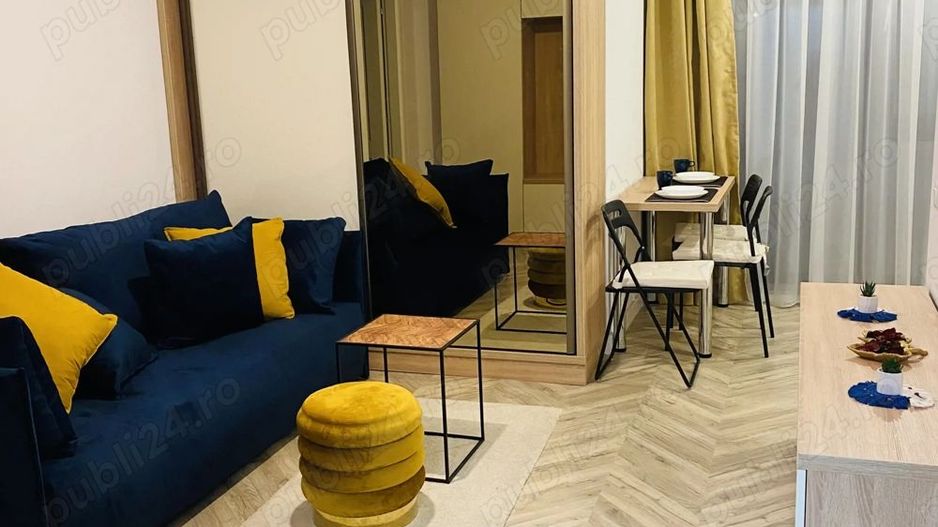 Închiriez apartament 2 camere modern, Unirii, centrală proprie - Poză 1
