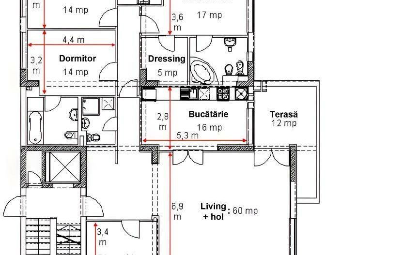 Apartament 5 camere la 300m de parcul Herăstrău, renovat 2025 (proprietar) - Poză 11
