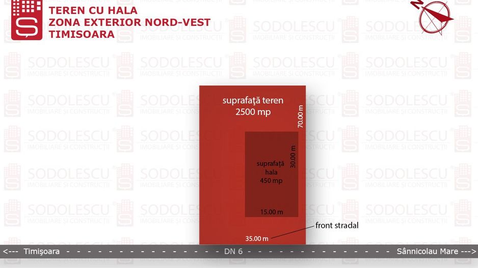 Spațiu industrial de 450 mp de vânzare - Schiță 3