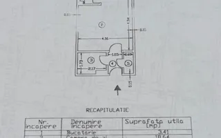 GARSONIERA RENOVATA | MOBILATA SI UTILATA MODERN | DRUMUL TABEREI - Poză 11