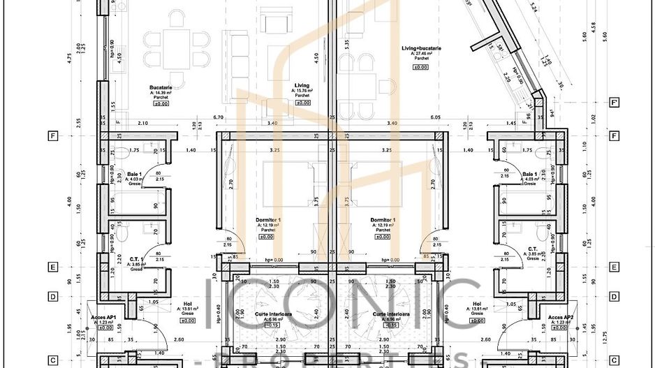 Duplex modern de vânzare – Moșnița (unitatea din dreapta) Comision 0%! - Schiță 4