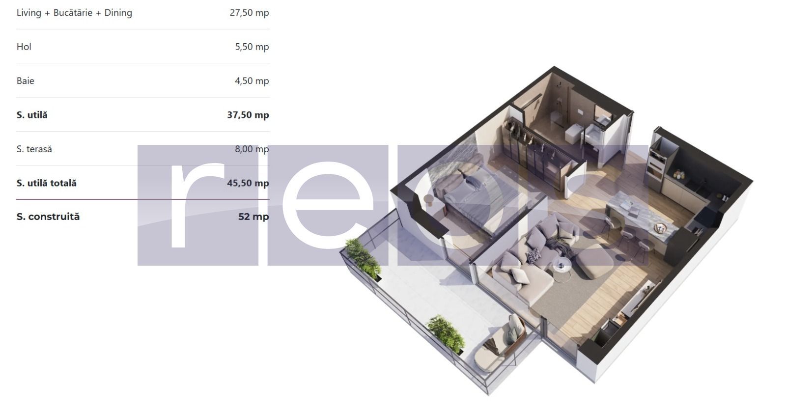 VANZARE STUDIO AVIATIEI | CLOUD 9 | IDEAL INVESTITIE | 37MP | TERASA - Poză 3