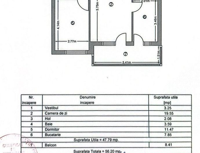 Apartament 2 camere, 57 mp, parcare inclusă, Citadella Titan - Poză 11