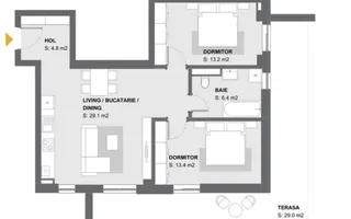 Aradului-3 camere-Terasa - Poză 20