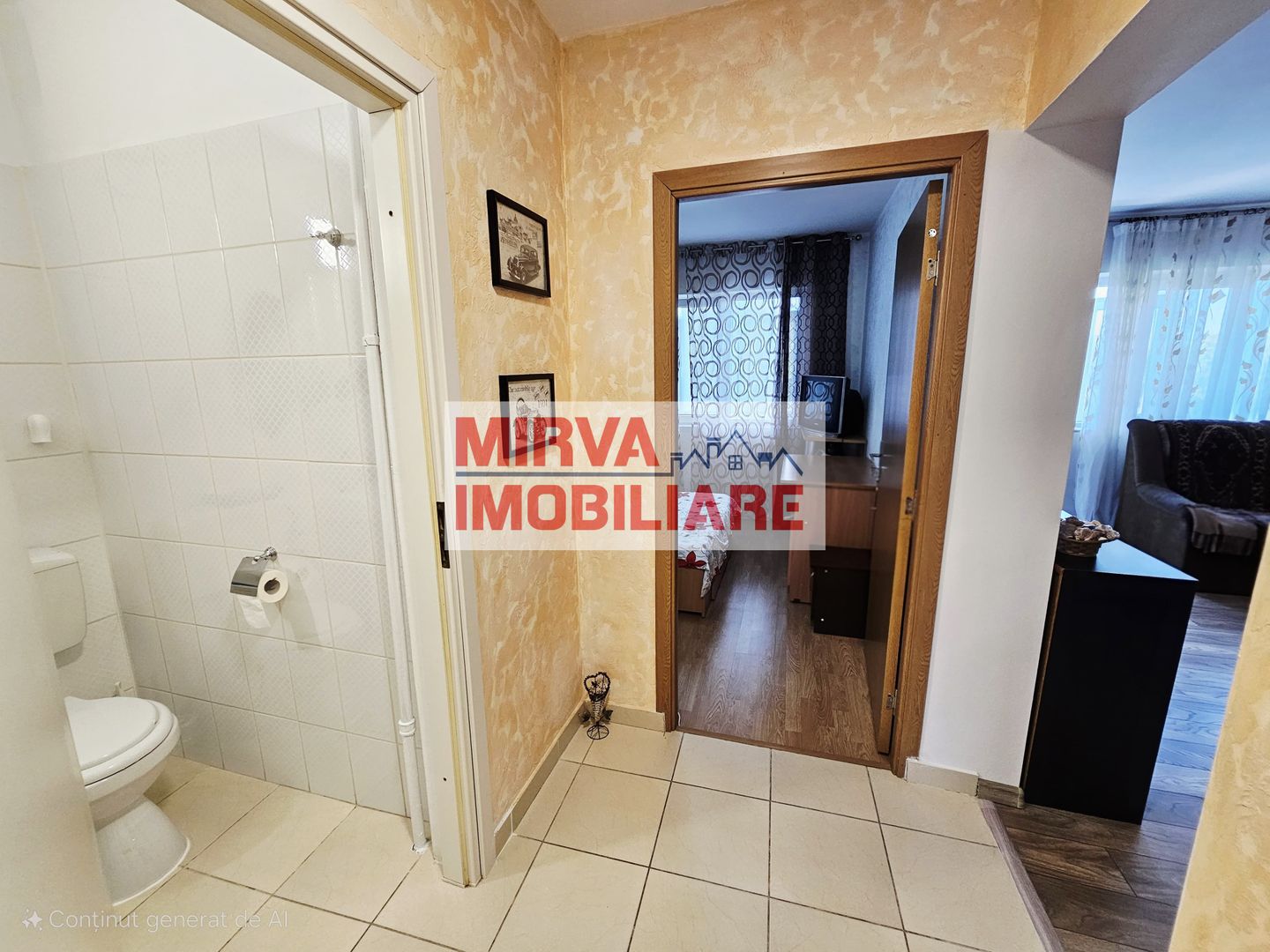 Apartament 3 camere, mobilat și parțial utilat, grad seismic 1, Nord - Poză 12