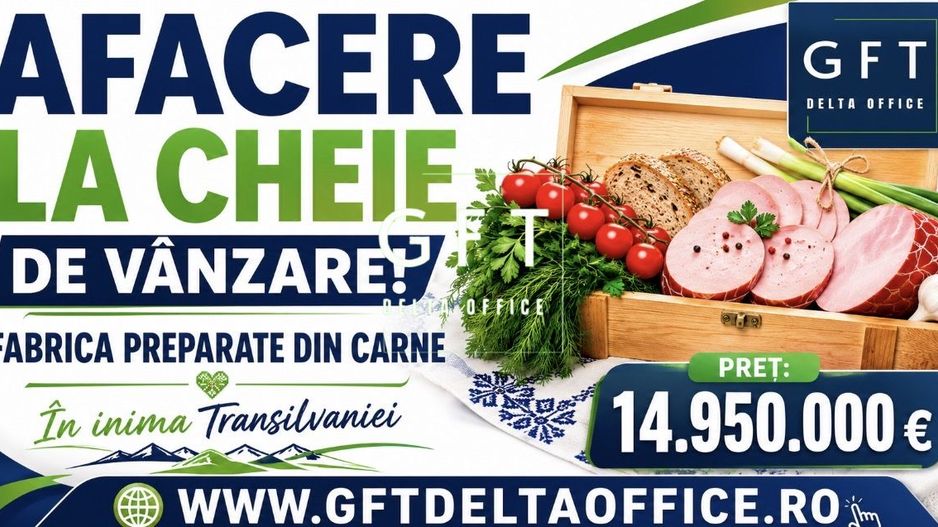 BUSINESS LA CHEIE! FABRICA + RESTAURANT + 2 MAGAZINE + TEREN INTR. 9688 MP - Poză 1