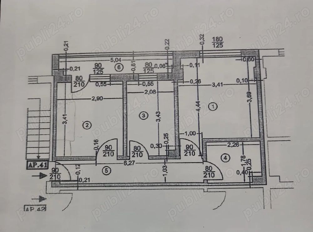 Apartament 2 Camere Parc Tudor Arghezi/Metalurgiei cu Loc de parcare - Schiță 9