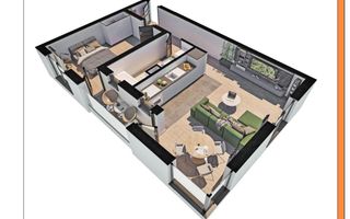 Vânzare apartamente moderne 52 mp în zona Torontalului !!! COMISON 0 - Poză 9