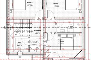Casa Individuala cu CARPORT si teren 500 mp Selimbar-Sibiu - Schiță 9