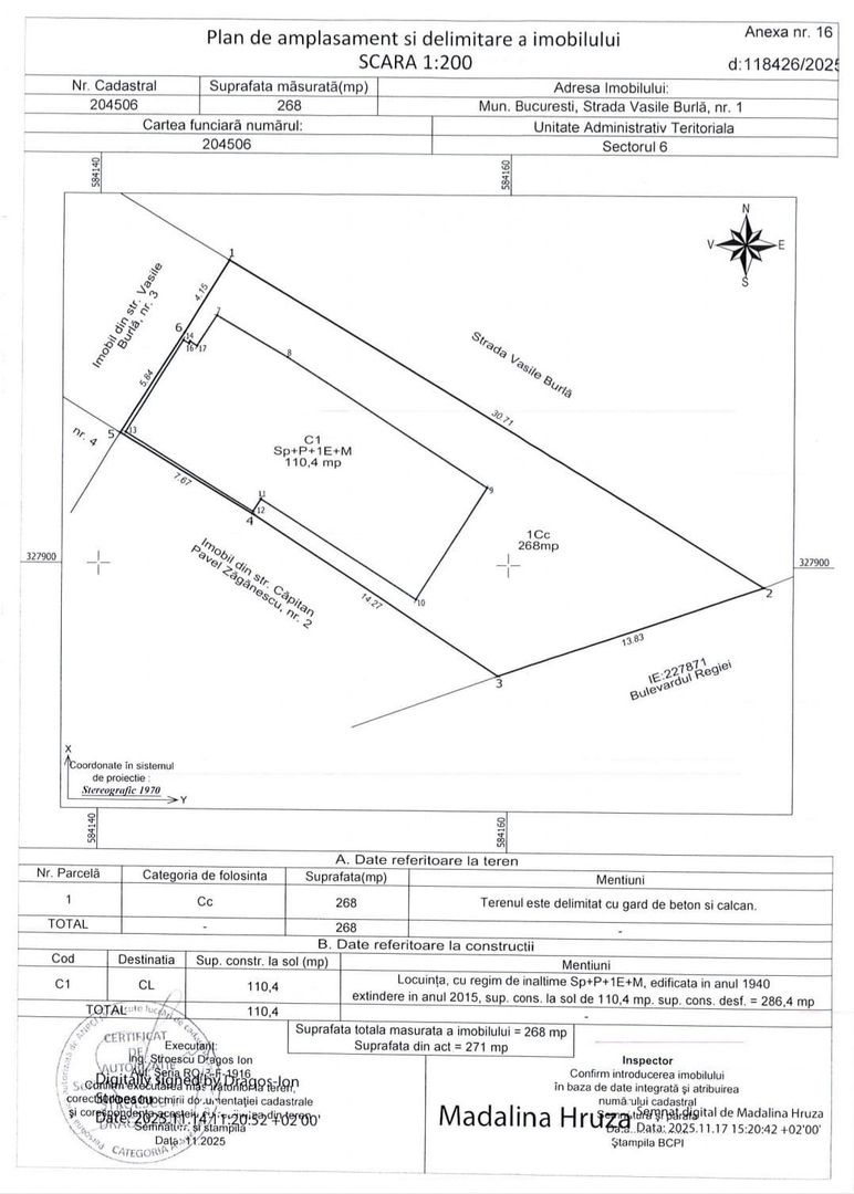 GROZAVESTI - Orhideea / Vila multifunctionala 251 mp / Teren 270 mp - Schiță 5