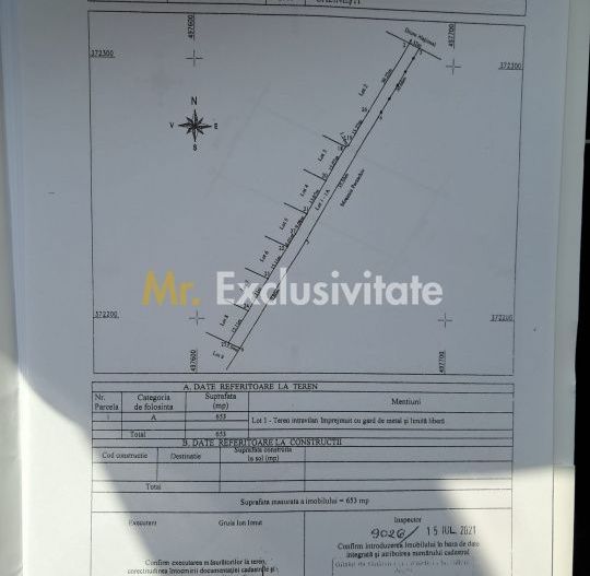 Teren  intravilan intrare Calinesti! - Poză 7