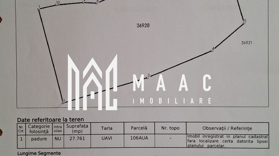Teren Berislavesti | 140.000 mp | padure | - Poză 1