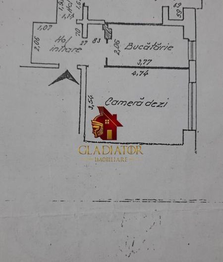 Apartament 2 camere, decomandat,  Dacia - biserica Invierea Domnului - Poză 2