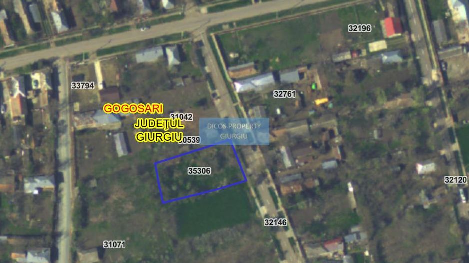 Teren intravilan 1.200 mp – Gogoșari, Giurgiu - Poză 1