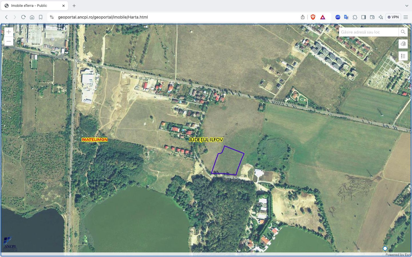 Teren intravilan Pantelimon 12.828 mp cu acces din Soseaua Cernica - Poză 3