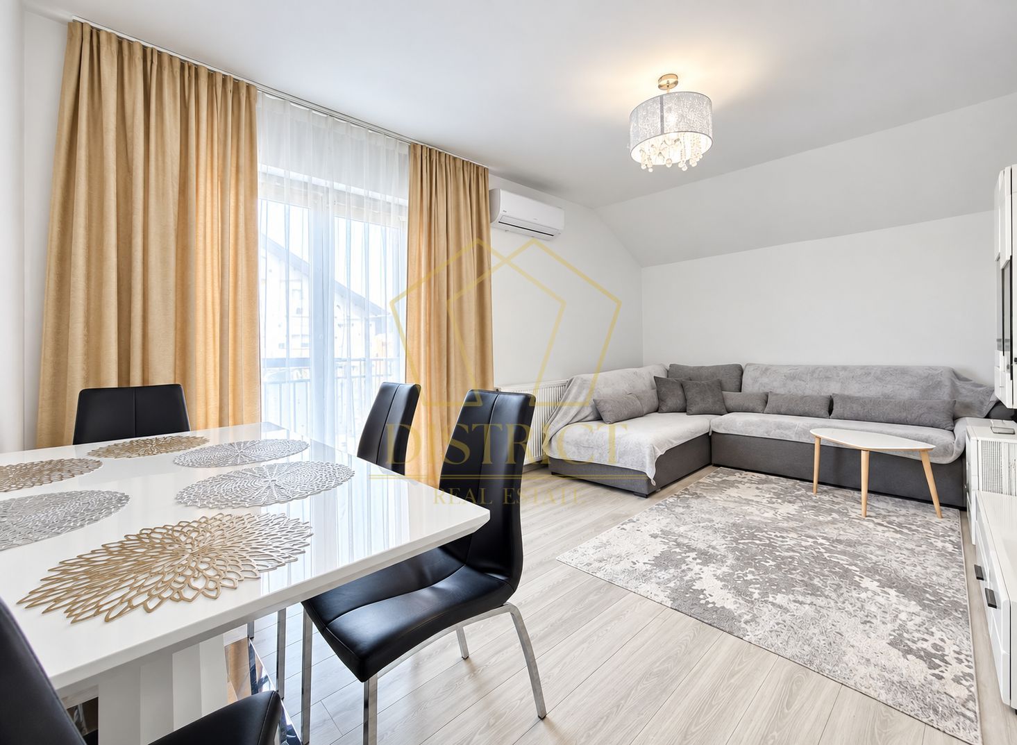 Apartament cu 2 camere mobilat | Etajul 1 | 57 mp utili | in Giroc la asfalt. - Poză 6