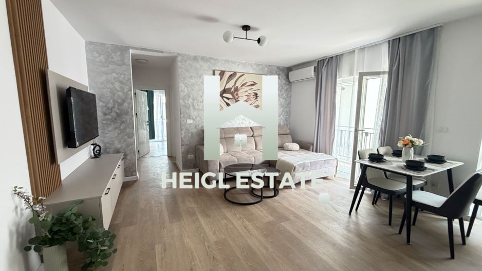 Apartament mobilat cu 2 camere si 2 balcoane in zona Braytim - Poză 1