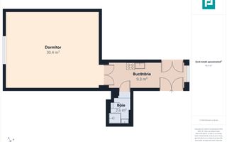 Apartament 1 cameră , 42 mp , Zona Fabric (FEAA) - Poză 6