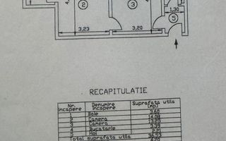 Apartament 2 camere | Ultracentral – Bd. Corneliu Coposu - Schiță 8