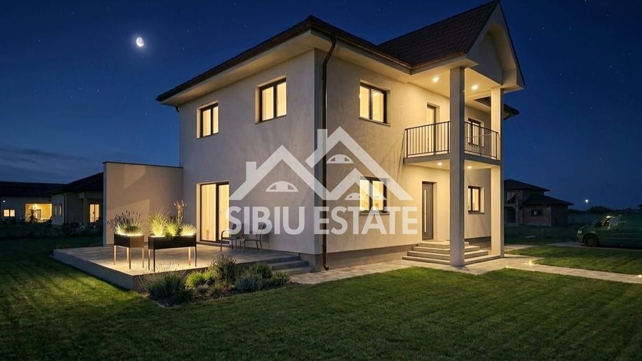 Casa si curte mare NOU Sibiu, Cristian - Poză 1