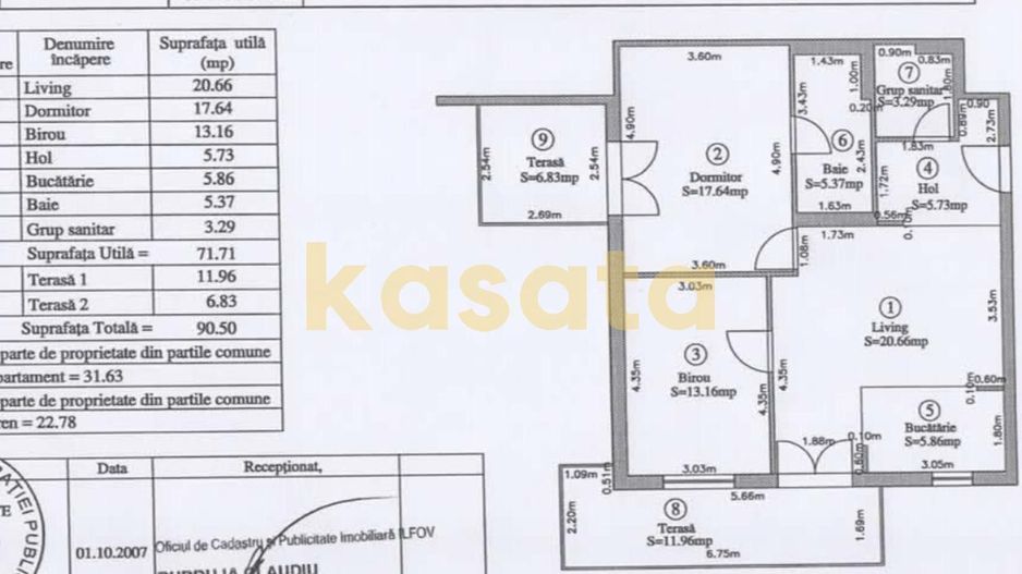 3 camere I NorthPoint Corbeanca I 90mp I parcare I mobilat si utilat - Poză 21