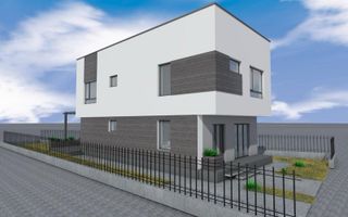 Casa individuala P+1E || 4 camere 3 bai + dressing || teren 1200mp - Poză 2