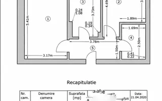 DE VANZARE – APARTAMENT 2 CAMERE | DRUMUL JILAVEI | 117.900 EUR - Poză 12