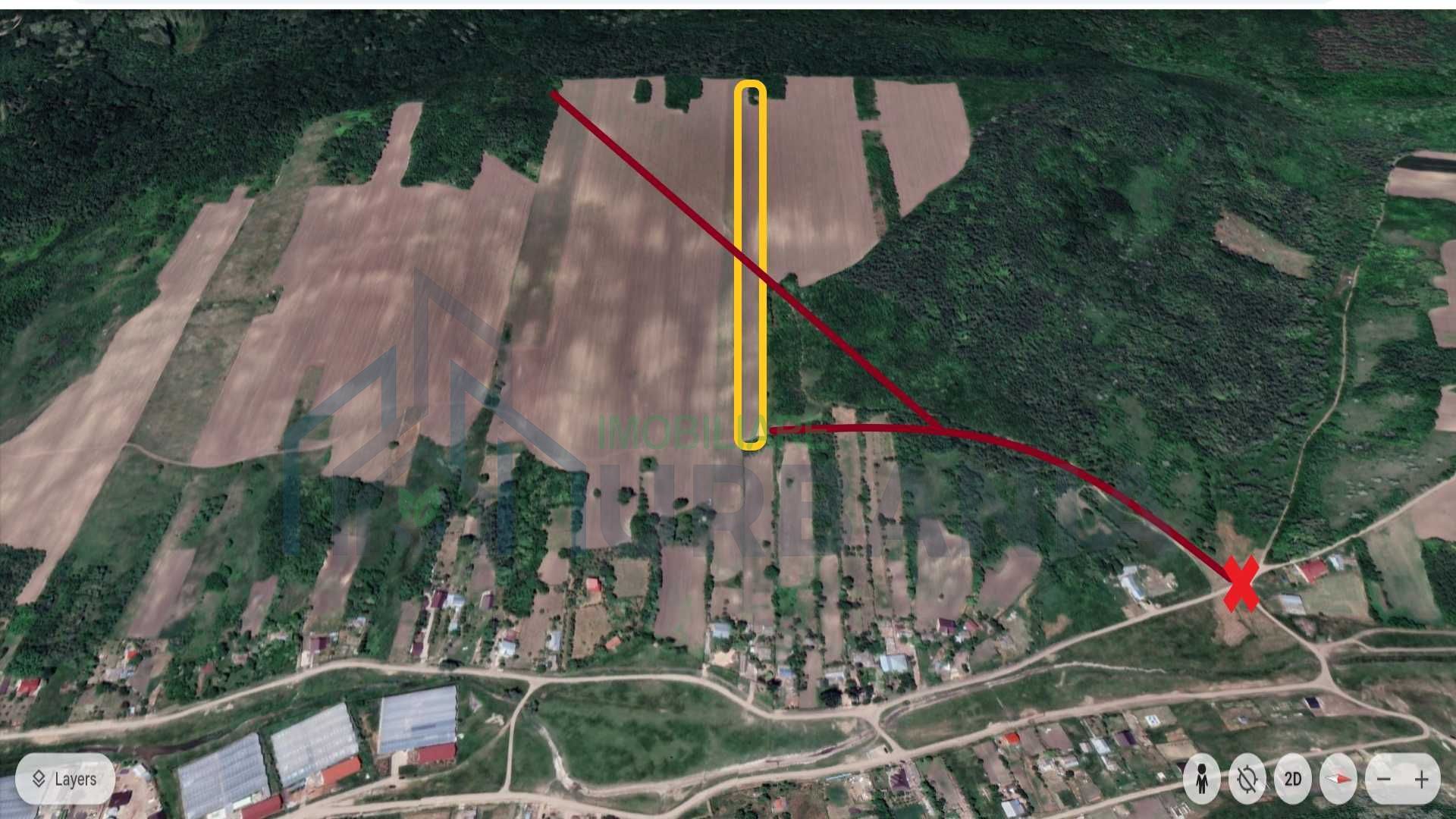 Teren 10.500 mp în Rediu Aldei, comuna Aroneanu – perspectivă intravilan - Poză 4