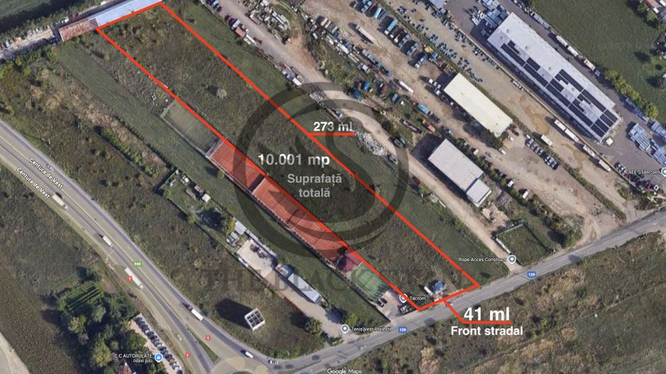 Teren intravilan de vanzare | 10.001 MP | Ploiesti  Vest | Comision 0% - Poză 1