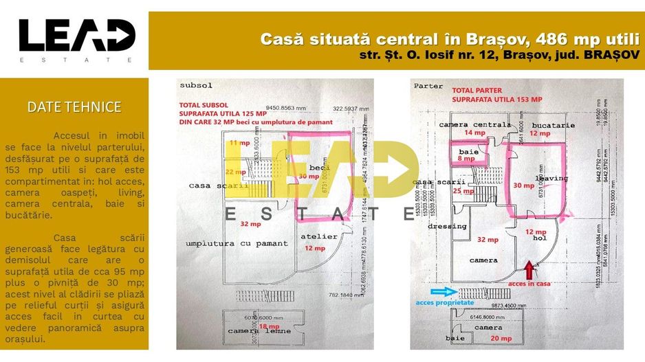 Casa deosebita, 7 camere, Ultracentral in Brasov, 486 mp utili! - Poză 4