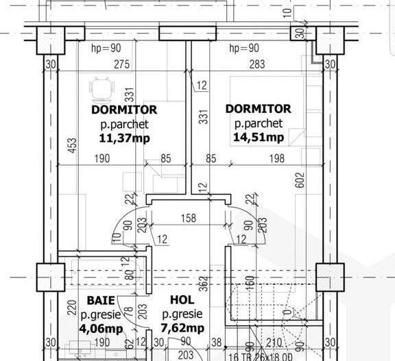 Penthouse 4 camere Maurer Residence zona Coresi - Schiță 30