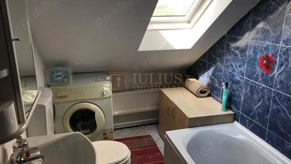 Piata verde, mansarda cu 2 camere, centrala proprie. - Poză 9