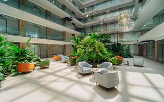 SPRE CHIRIE SPAȚIU COMERCIAL PENTRU BIROU | OFICIU 130 m2 Premium Location Bussines | Chișinău ,Centru ,Str.Bul.Ștefan Cel Mare și Sfânt , 115/1 - Poză 2