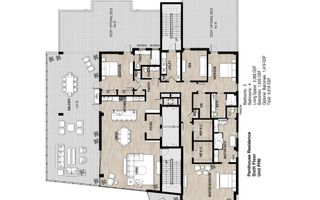 Apartament 2 camere cu centrala etaj 3 mega oferta doar acum sansa vietii 43 mp terasa - Schiță 2