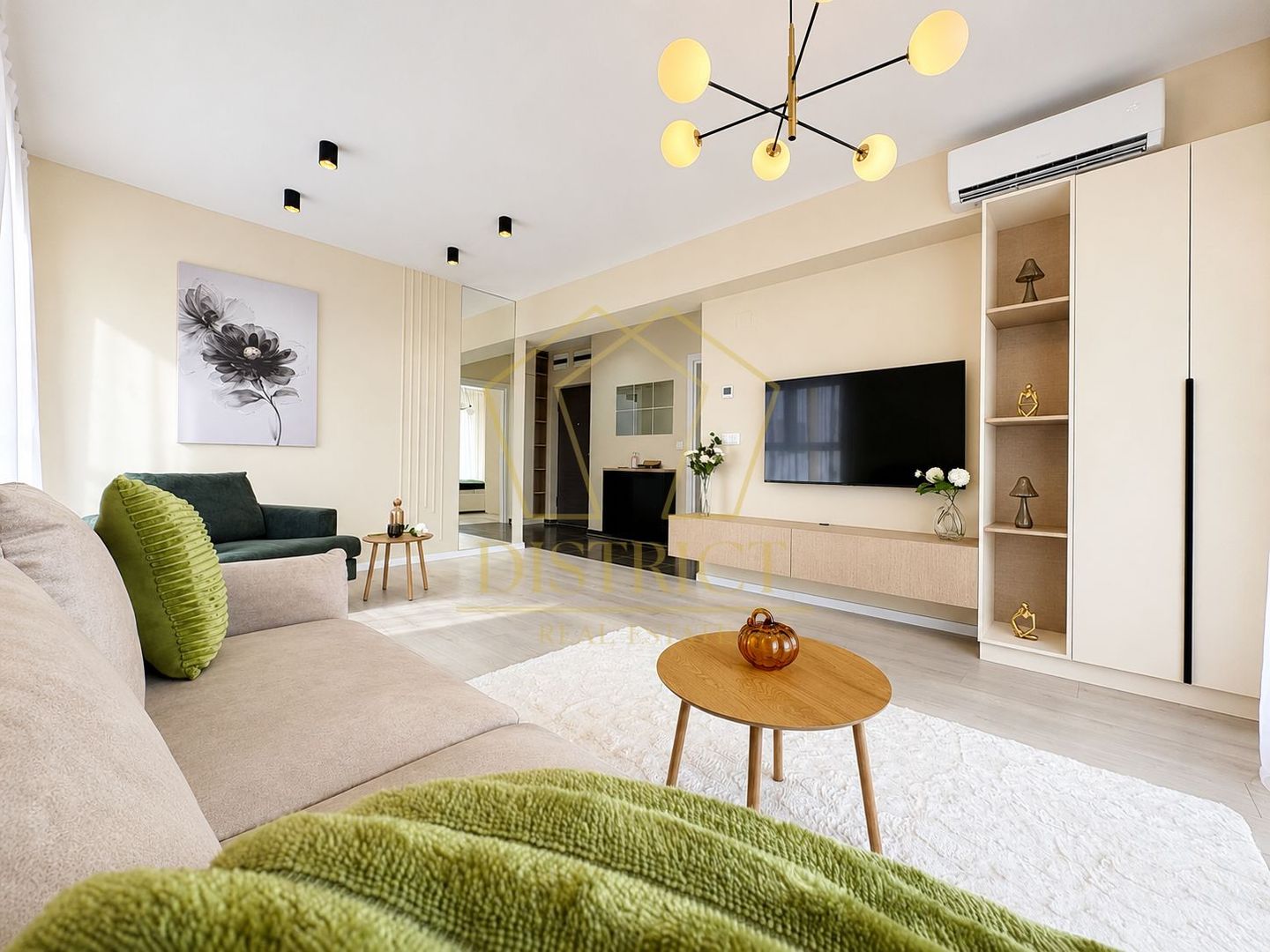 Apartament nou cu 2 camere, bucatarie inchisa | Denya Forest - Poză 1