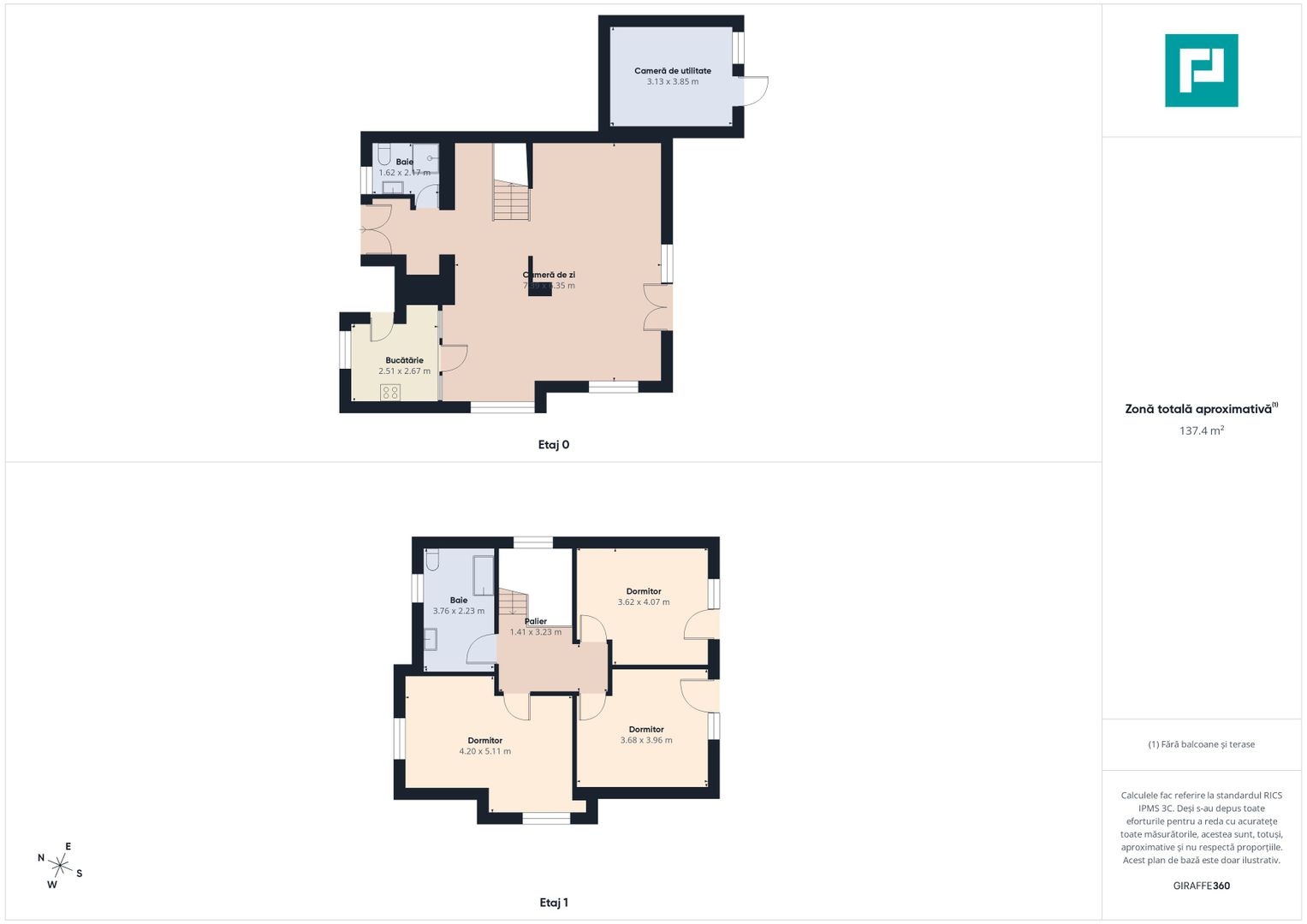Casa 4 camere Osorhei 135mp - Poză 8