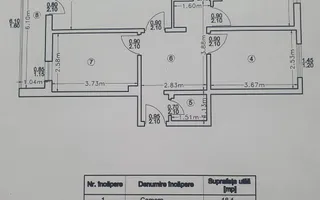 3 CAMERE DECOMANDAT - 2 BĂI -71 MP - ETAJ 1/4 - Mircea cel Batran - Poză 11