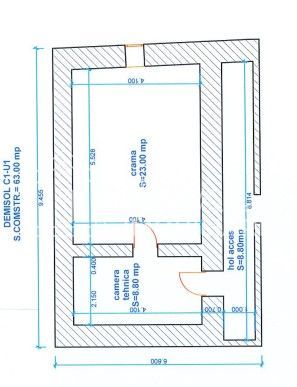 Casă deosebită de închiriat în Cisnădioara, prima inchiriere - Schiță 12