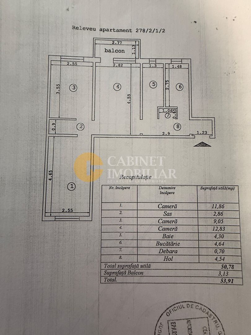 Alexandru - Etaj 1 - Apartament cu 3 camere - Mobilat/Utilat - Poză 8