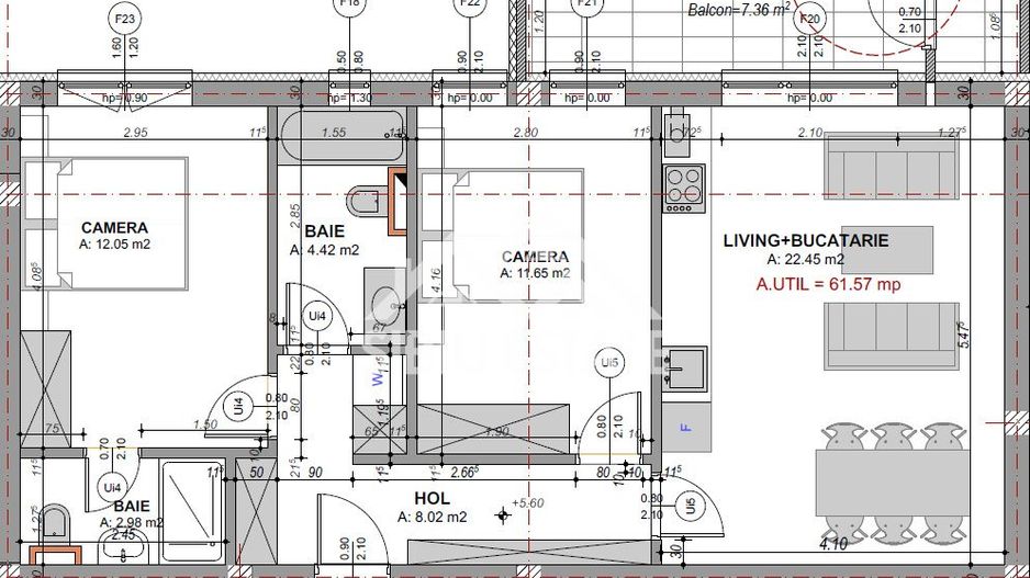 Apartament cu 3 camere , în zona Doamna Stanca - Poză 2