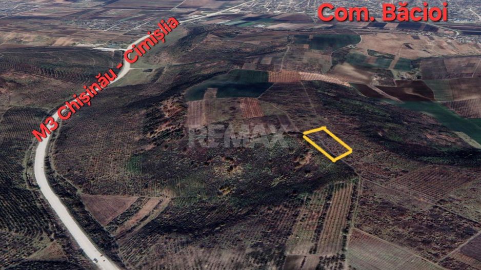 Teren agricol com. Băcioi, Mun. Chișinău - Poză 1